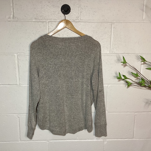 Women’s Tribal Button Sweater | Curved Hem | Lightweight | Small - Picture 3 of 3